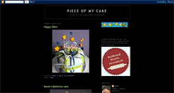 Desktop Screenshot of pieceofmycake.blogspot.com