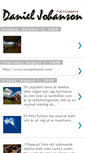 Mobile Screenshot of danieljohanson.blogspot.com
