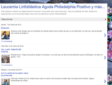 Tablet Screenshot of leucemialinfoblasticaaguda.blogspot.com