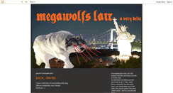 Desktop Screenshot of megawolfslair.blogspot.com