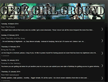 Tablet Screenshot of geek-girl-ground.blogspot.com
