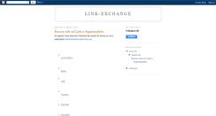 Desktop Screenshot of link-exchanging.blogspot.com