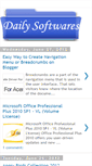 Mobile Screenshot of daily-softwares.blogspot.com