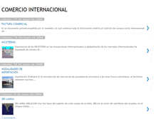 Tablet Screenshot of ccomerciointernacional.blogspot.com