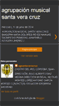 Mobile Screenshot of agrupacionmusicalsantaveracruz.blogspot.com