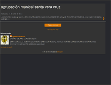 Tablet Screenshot of agrupacionmusicalsantaveracruz.blogspot.com