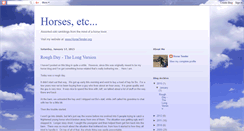 Desktop Screenshot of horsetender.blogspot.com