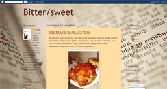 Desktop Screenshot of bittersweet-ieva.blogspot.com