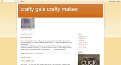 Desktop Screenshot of craftygalscraftymakes.blogspot.com