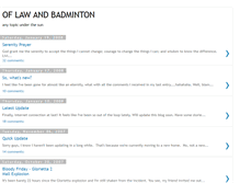 Tablet Screenshot of lawandbadminton.blogspot.com