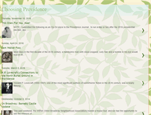 Tablet Screenshot of choosing-providence.blogspot.com