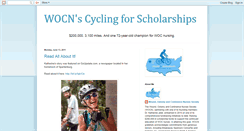 Desktop Screenshot of cyclingforscholarships.blogspot.com