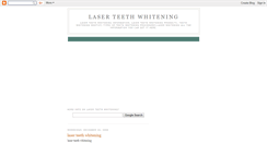 Desktop Screenshot of laser-teeth-whitening-pro.blogspot.com