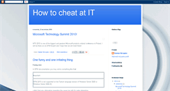 Desktop Screenshot of itcheats.blogspot.com