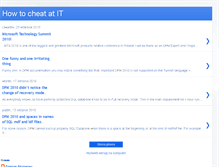Tablet Screenshot of itcheats.blogspot.com