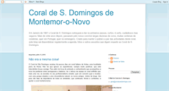 Desktop Screenshot of coralsaodomingos.blogspot.com
