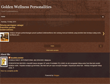 Tablet Screenshot of fendigoldenwellness.blogspot.com