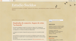 Desktop Screenshot of estudiosueldos.blogspot.com