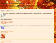 Tablet Screenshot of caminandojuntoscsvp.blogspot.com
