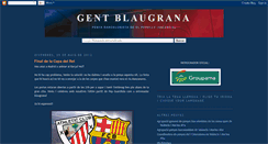 Desktop Screenshot of penyagentblaugrana.blogspot.com