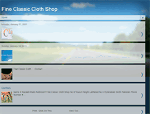 Tablet Screenshot of fineclassiccloth.blogspot.com