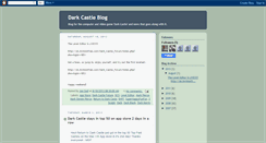 Desktop Screenshot of darkcastlenews.blogspot.com