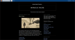 Desktop Screenshot of miracleblog.blogspot.com