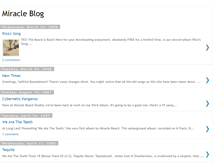 Tablet Screenshot of miracleblog.blogspot.com