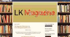 Desktop Screenshot of lkmag.blogspot.com