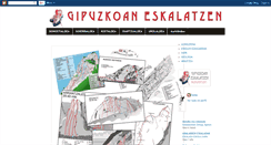 Desktop Screenshot of gipuzkoaneskalatzen.blogspot.com