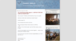 Desktop Screenshot of evangelsingles.blogspot.com