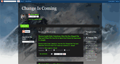 Desktop Screenshot of changeiscoming2012.blogspot.com