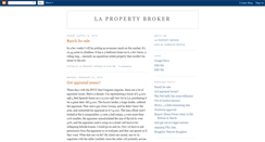 Desktop Screenshot of lapropertybroker.blogspot.com