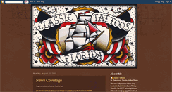 Desktop Screenshot of classic-tattoos.blogspot.com