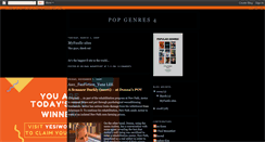Desktop Screenshot of popgenres2008four.blogspot.com