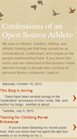 Mobile Screenshot of confessionsofanopensourceathlete.blogspot.com