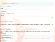 Tablet Screenshot of fragmentosdecerezas.blogspot.com
