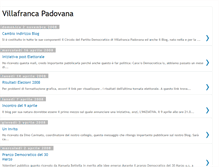 Tablet Screenshot of partitodemocraticovillafranca.blogspot.com