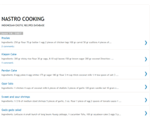 Tablet Screenshot of cooking-nastro.blogspot.com