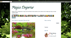 Desktop Screenshot of elmagicodespertardelossentidos.blogspot.com