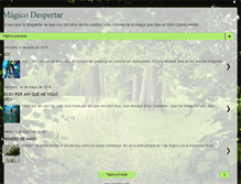 Tablet Screenshot of elmagicodespertardelossentidos.blogspot.com