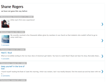 Tablet Screenshot of blogshanerogers.blogspot.com