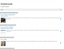 Tablet Screenshot of fresherwink.blogspot.com