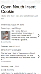 Mobile Screenshot of openmouthinsertcookie.blogspot.com