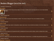 Tablet Screenshot of deboekenblogger.blogspot.com