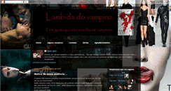 Desktop Screenshot of lambidadovampiro.blogspot.com