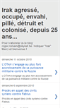 Mobile Screenshot of irakoccupe.blogspot.com