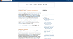 Desktop Screenshot of methoxetaminemxe.blogspot.com