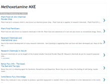 Tablet Screenshot of methoxetaminemxe.blogspot.com
