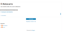 Tablet Screenshot of ilmotocarro.blogspot.com
